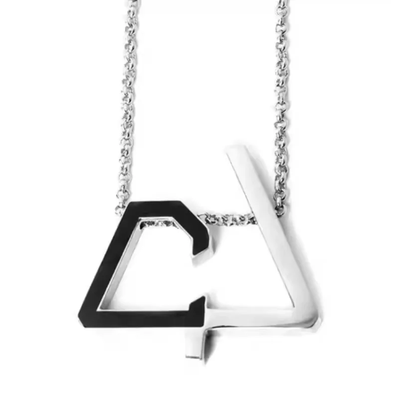 Flash Pendant Necklace Magic Trick Borrowed Ring Penetration Illusion Wearable Close-Up Magic Gimmick Examinable Prop