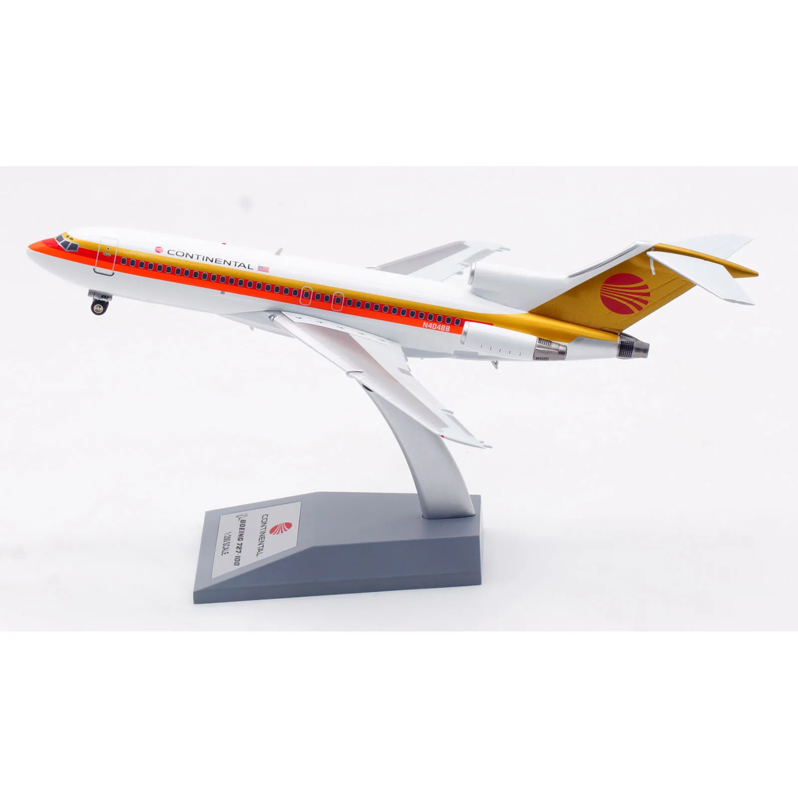 IF721CO0824 Alloy Collectible Plane Gift INFLIGHT 1:200 CONTINENTAL Airlines 