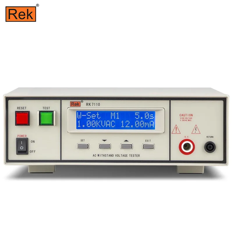 

Merrick RK7122 programmable withstand voltage insulation tester RK7110 programmable withstand voltage tester safety inspection