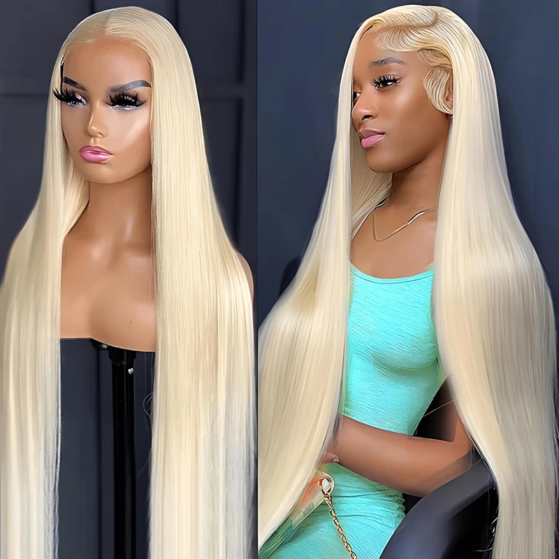 613 hd Lace Frontal Wig 13x6 Straight Human Hair Wigs for Women 100% Human Hair Wigs 100%Human Hair Quality Blonde Wigs