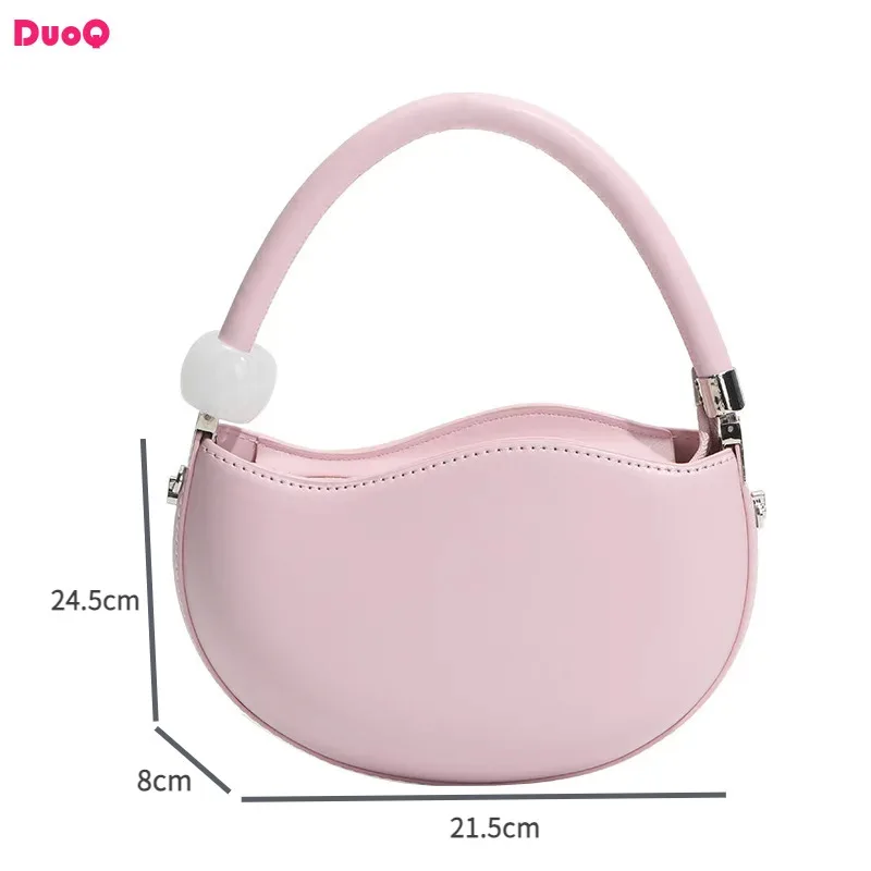 

2024 Gentle and Sweet Women's Handbag Cute, Small and Versatile One Shoulder Crossbody Small Bag with Multiple Colors Classic