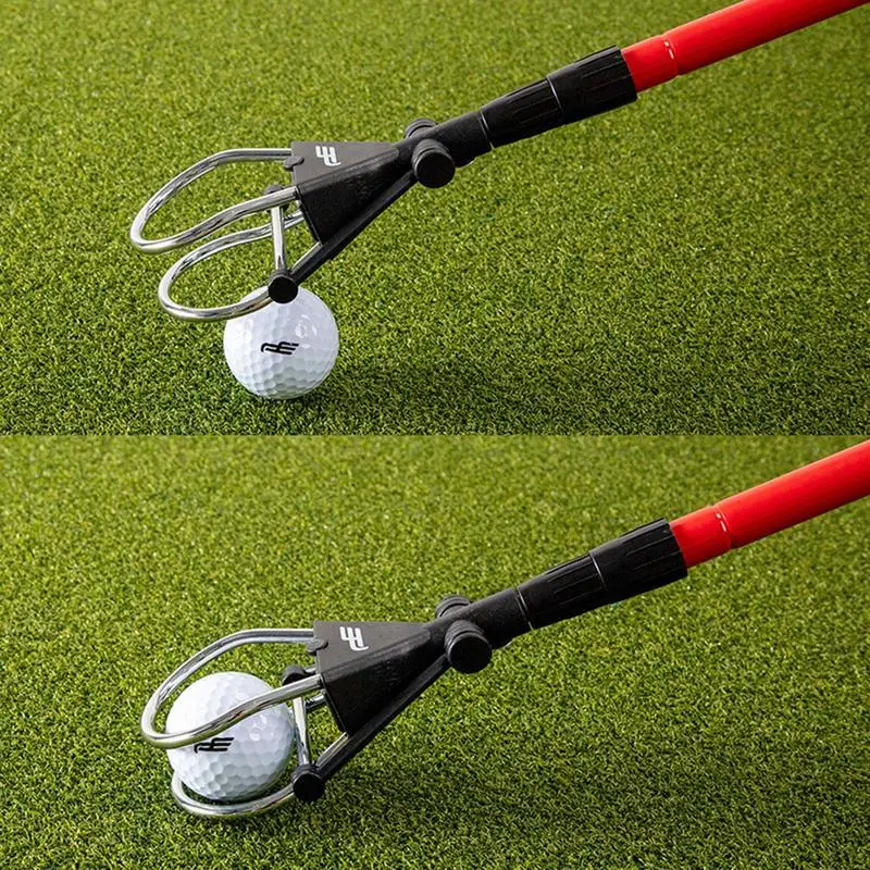 Golf Ball Water Retriever Telescopic Extendable Water Grabber Tool Aluminum Telescopic Golf Ball Picker Golf Ball Pick Up Claw