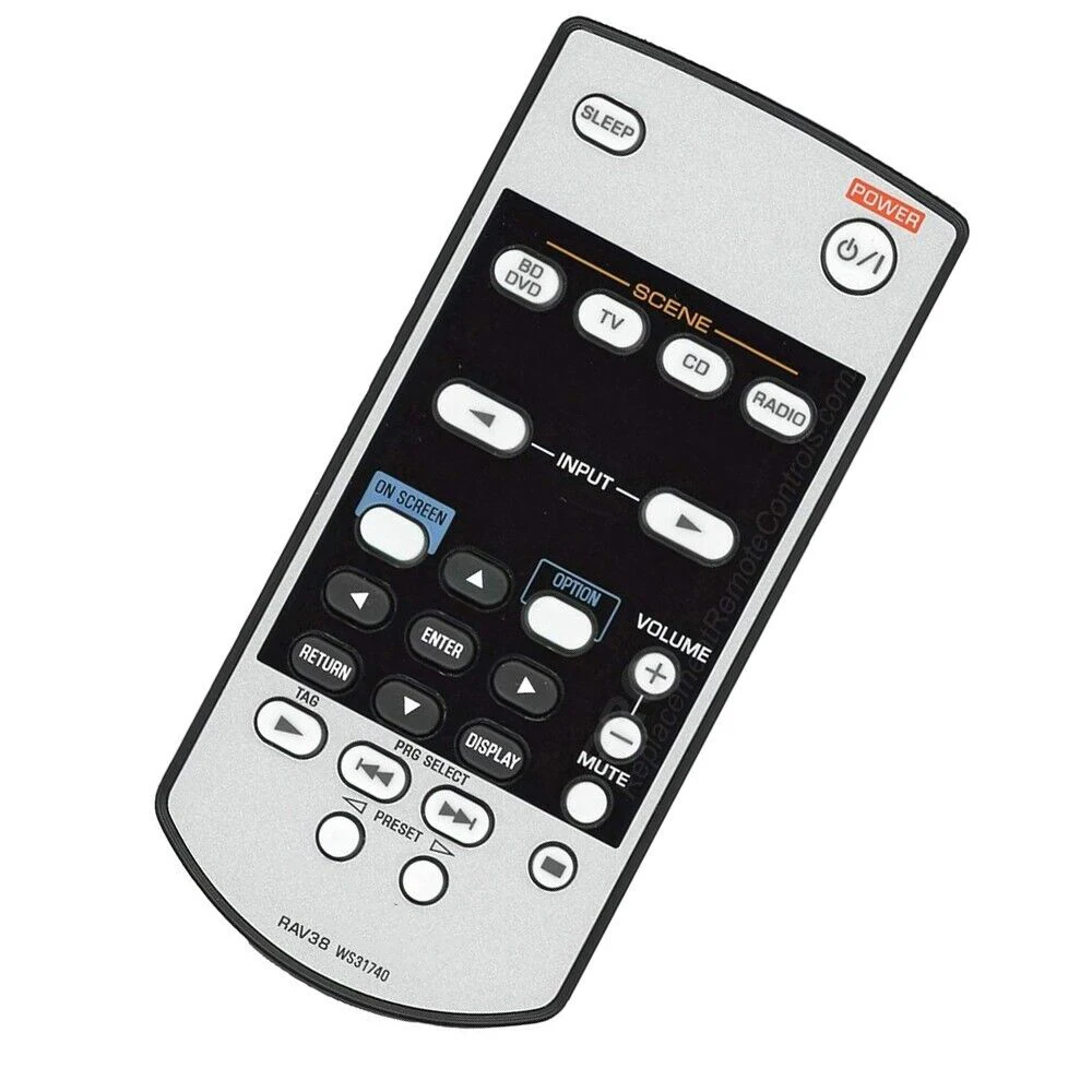 

New RAV38 WS31740 Original AV Receiver Remote Control For YAMAHA Amplifier Audio Video Receiver RX-V2065 VD-2677