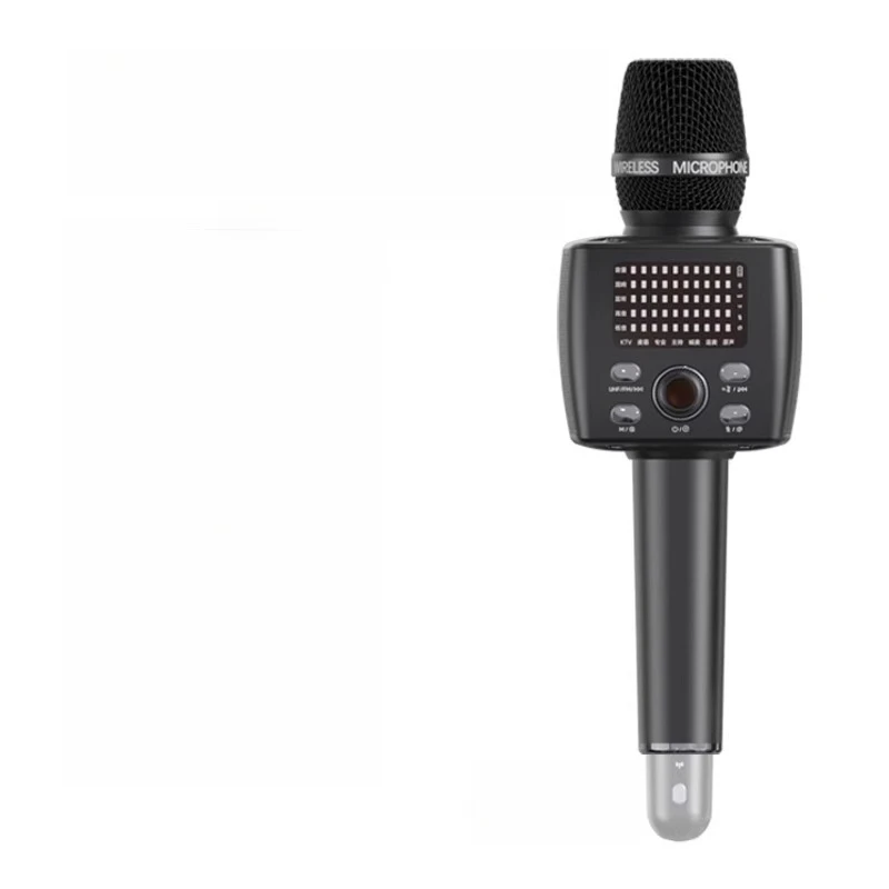 

Microphone audio integrated microphone singing k singer home outdoor double speakers large volume small artifact