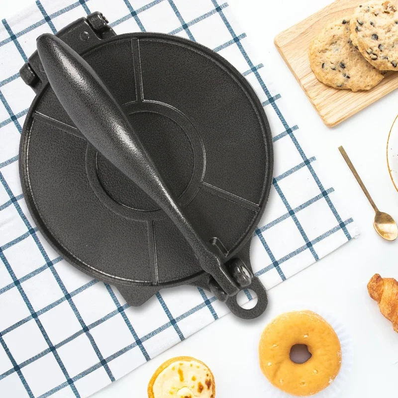 Aluminium Alloy Manual 16/20cm DIY Tortilla Press Maker Corn Tortillas Dough Pressing Tools Kitchen Bakeware Cooking Accessories