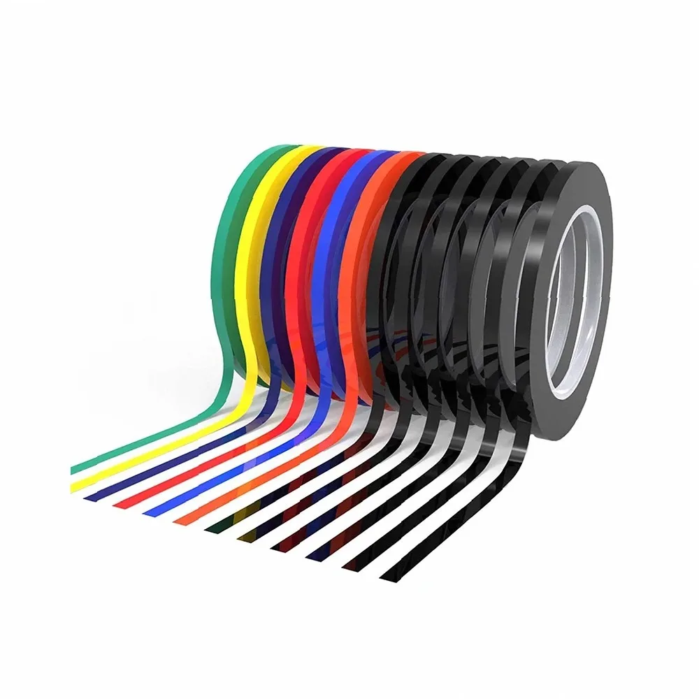 3pcs Graphic Chart Tape 3/6/8/10mm Whiteboard Marking Tape Thin Dry Erase Tape Self-Adhesive Artist Tape 66M for DIY