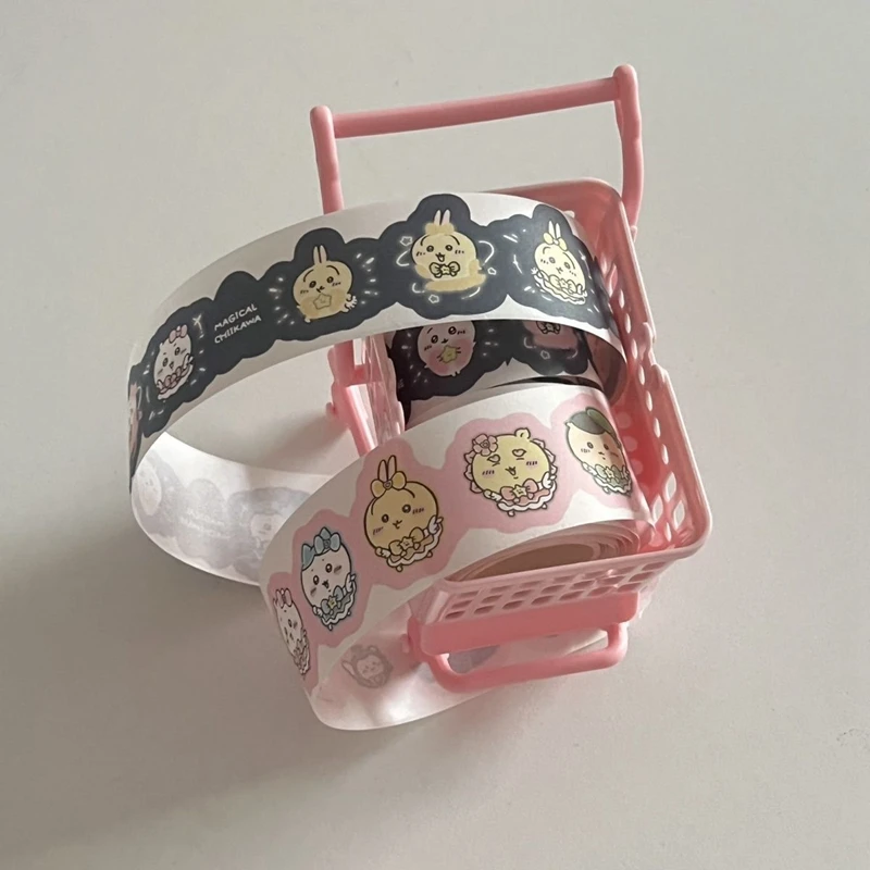 Ins Kawaii Cartoon Decorative Washi Tape Handbook Diary Scrapbooking Collage Sticker Roll School Stationery