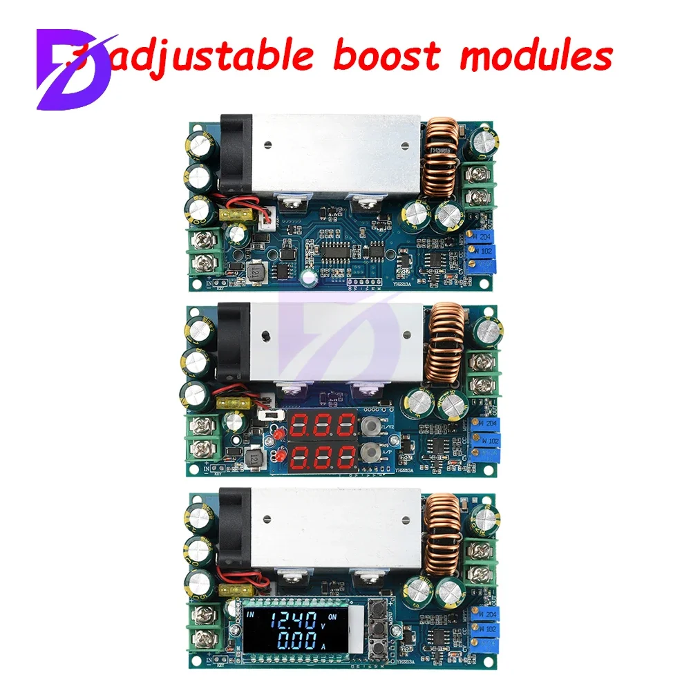 

DC 10-75V 20A Adjustable Buck Module MPPT Solar Charging Constant Voltage Constant Current Charging Module With Display