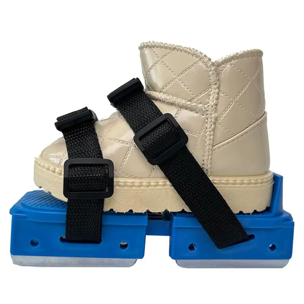 

Professional Zinc-plated Toddler Ice Skates Stable Universal Skates Adjustable Training Shoes Unisex