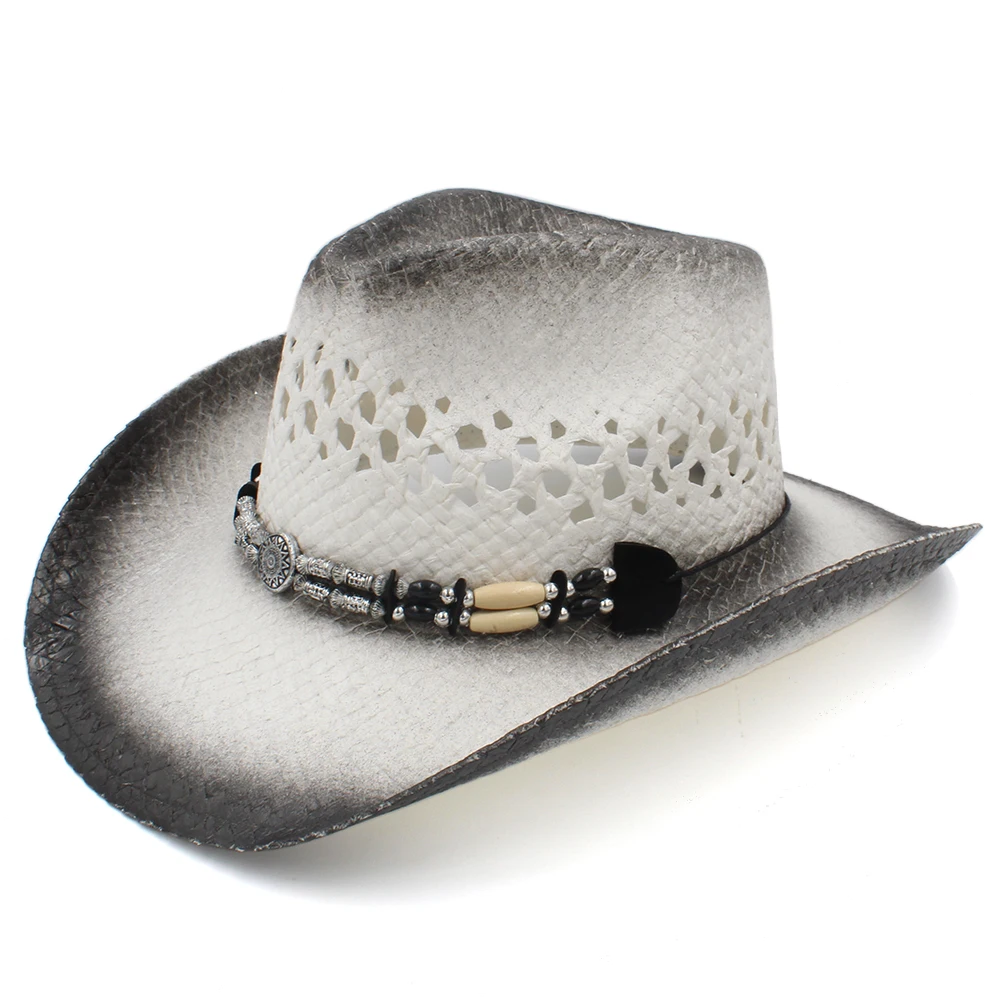 

Соломенная шляпа с широкими полями для мужчин и женщин, Классическая дорожная шляпа от солнца, в стиле ретро, для вечерние, для отдыха на открытом воздухе, британский Размер L US 7 1/4