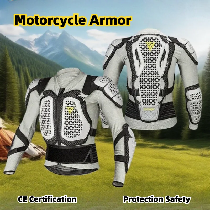 

Motorcycle Jacket Men Turtle For Motocross Motorcycle Body Armor Motorbike Racing Jacket CE Approved Protection Gears Equipment