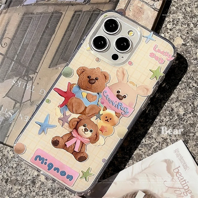 

Double LayerimdPhone Case Applicable14Apple15pro maxCartooniphone16Niche13Delivery12Hard back
