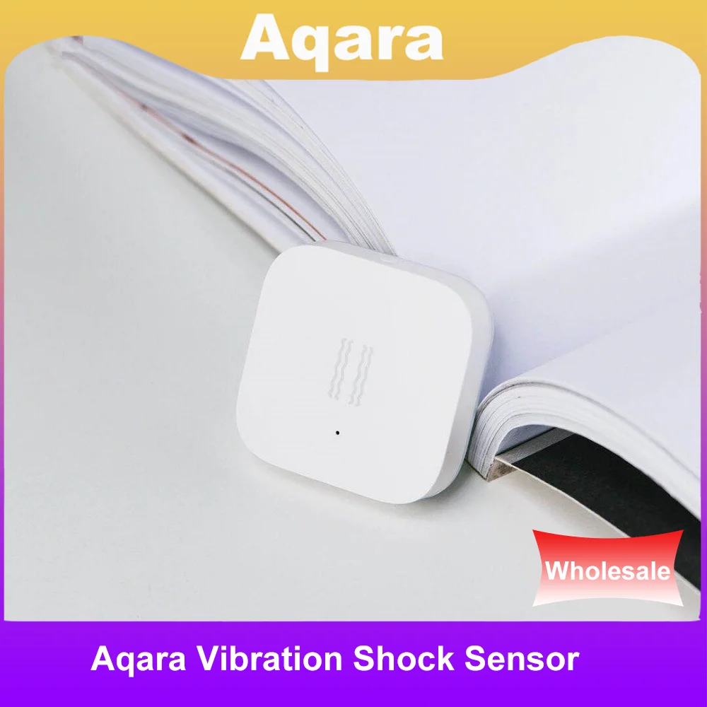 

Global Version Aqara Vibration Shock Smart Sensor Detection Alarm Built In Gyro Zigbee For Xiaomi Mi Home Homekit