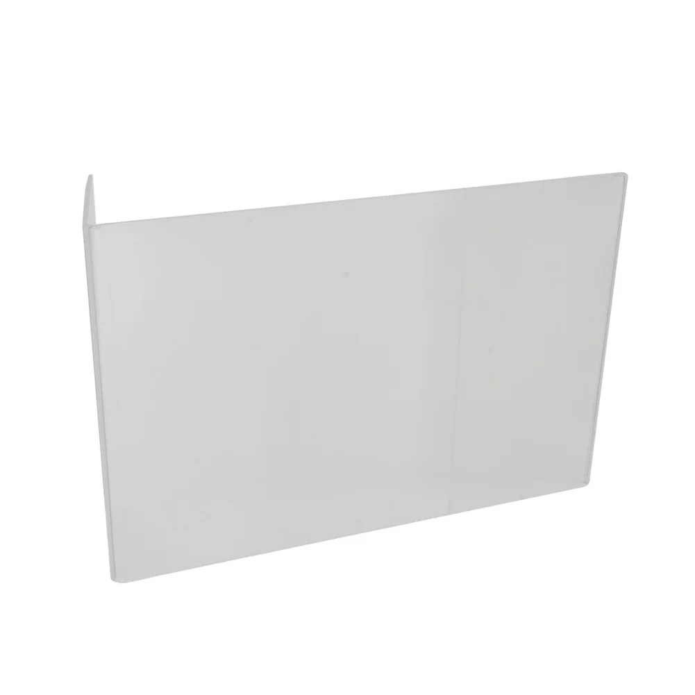 A6 Transparent Acrylic Display Stand Desk Display Card Stand Sign Label Frame Price Tag Card Holders Label Holder Home Decor