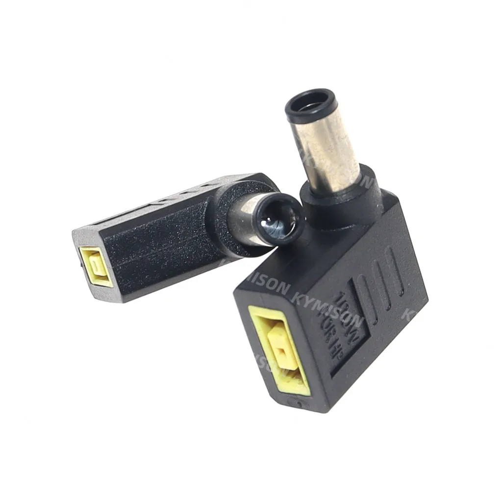 For Lenovo Charger Convert to HP Laptop Charging Adapter Square Female to 7.4x5.0mm 7.4mm*5.0mm Male DC Power Plug Connector