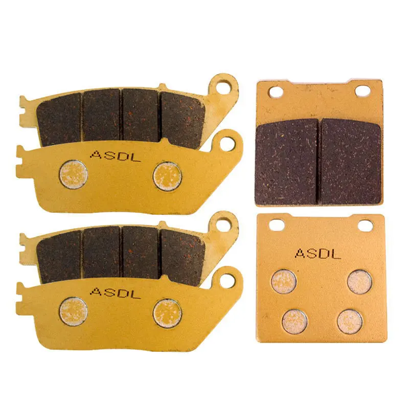 Motorcycle Front Rear Brake Pads Set For Suzuki RF400 RF400R GK78A RF600 RF600R GSF650 Naked Bit 650 RF 400 600 GSF 650