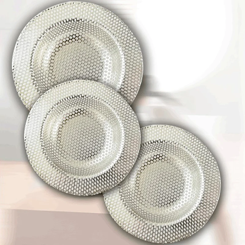 

Stainless Steel Bathroom Floor Drain Cover Shower Hair Catche Stopper Kitchen Water Sink Filter Sink Mesh Strainer Kitchen Tool