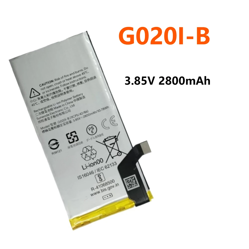 2800mAh~3800mAh G025J-B G025E-B G020J-B G020I-B Mobile Phone Battery For Google Pixel4A 4G Pixel 4A 5G Pixel 4XL Pixel4 Versie