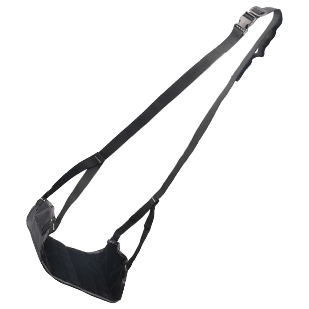 

Portable Foot Hammock for Airplane Travel Breathable Adjustable Foot Rest with Buckle Design Lightweight Compact Size