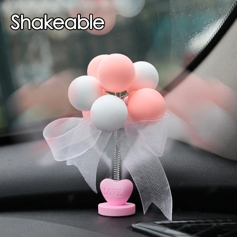 Confession Balloon Car Interior Ornament Cars Center Console Mirror Decoration Motorcycle Ornaments Automotive Accessories