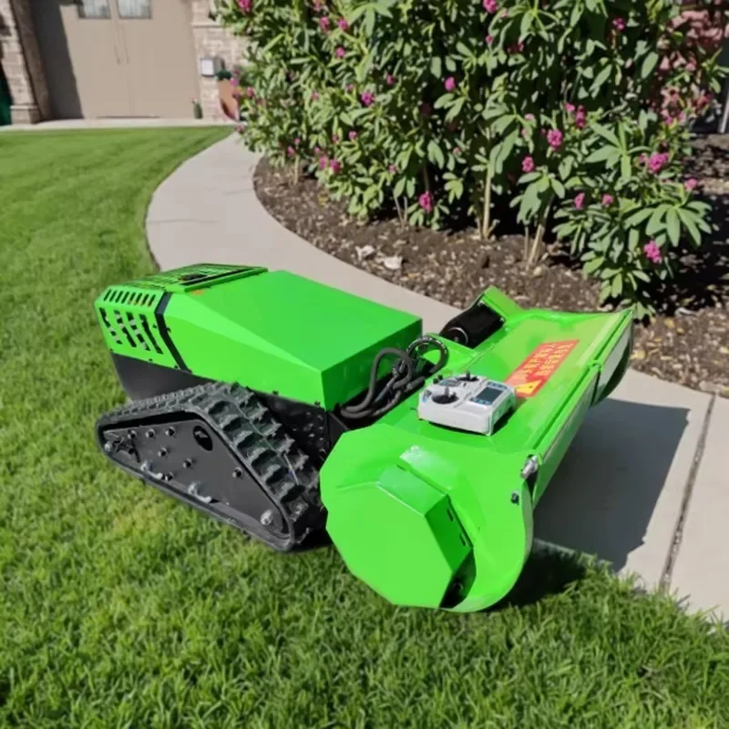 electric remote control lawn mower Ningde era battery orchard photovoltaic dam weeder mountain land reclamation