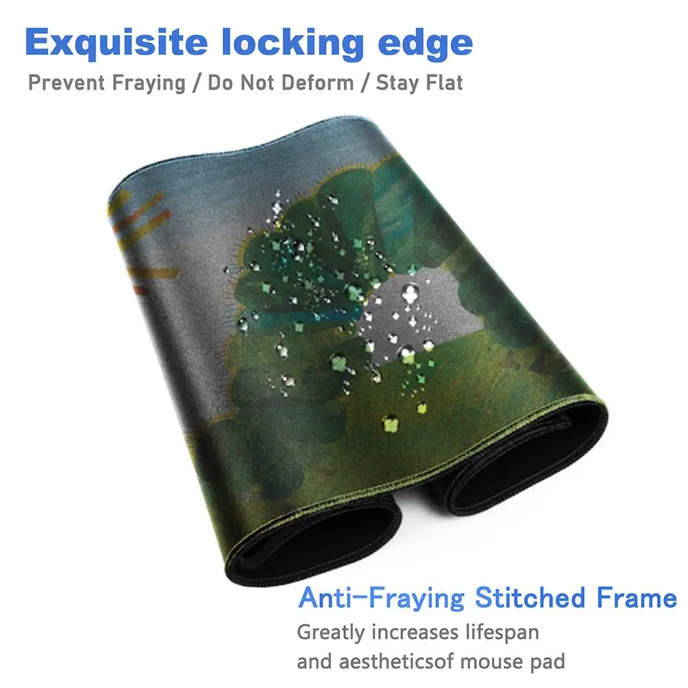 The Very Hungry Caterpillar Mauspad 1000 x 500 XXL groß für FPS ESports Gaming rutschfeste Büro-Tastaturmatten Schreibtischunterlage