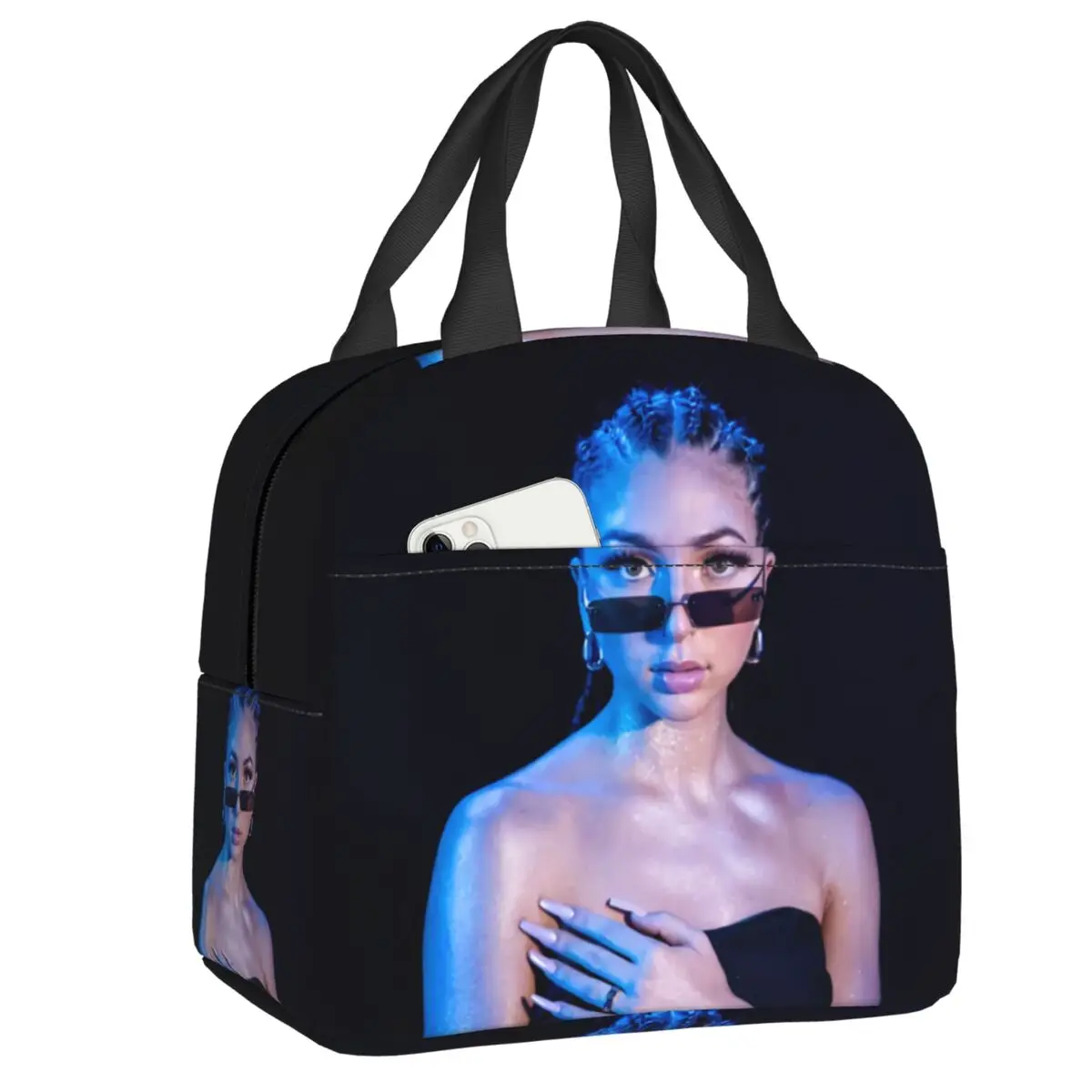 Brûleur Queen-Sac à lunch isotherme thermique portable pour femme, glacière, boîte à lunch chaude pour l'école, le travail, les voyages, les sacs de rangement des aliments pour pique-nique