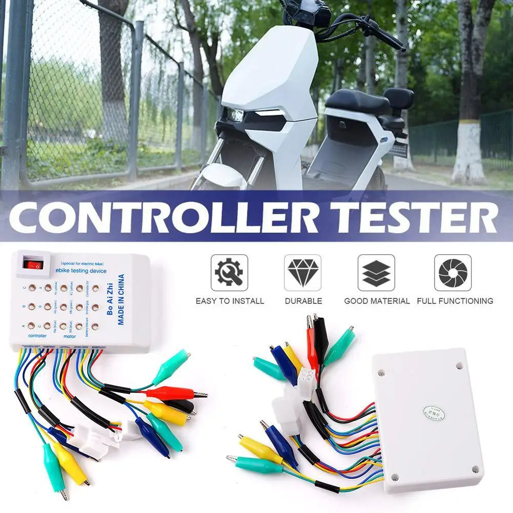 Electromobile Repair Device Scooter Maintenance Brushless Motor Hall Controller 24V/36V/48V/60V/72V 2/3-wheeled Tester