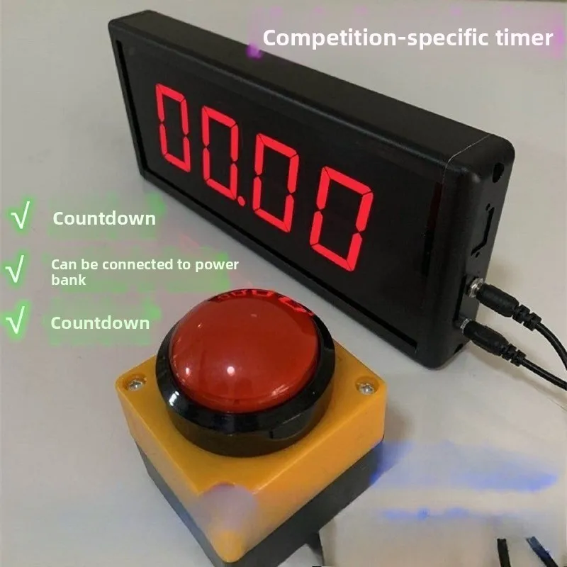 Suitable for match timers, LED digital display dedicated with charging