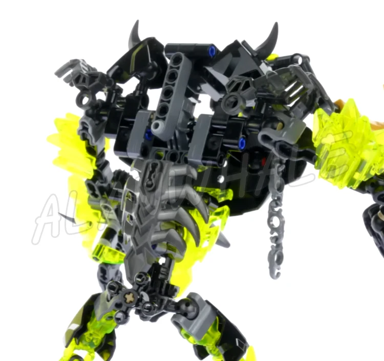 191 шт. Bionicle Umarak the Destroyer Elemental Beast Mask Ancient Creature 614 Строительные блоки, игрушки, совместимые с моделью