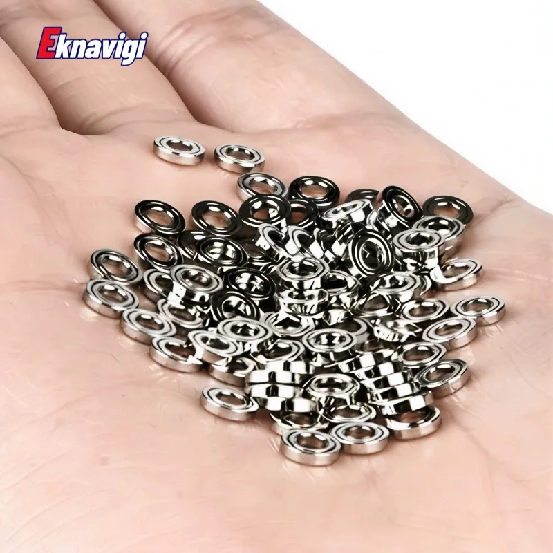 10/50/100PCS Inner Diameter 1/2/3mm Z2 High Speed Miniature Bearings Deep Groove Ball Bearings Sealed / Open type