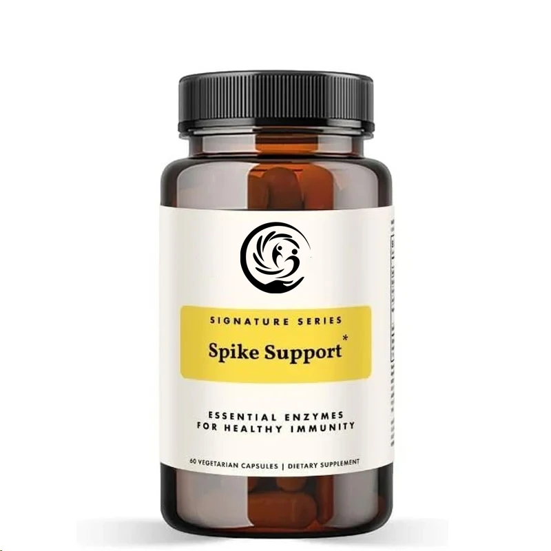 Spike Support Formula Supplement | 60 Capsules | Natural Immune Enhancer with Herbal Extract | Pure, Non GMO, Gluten Free