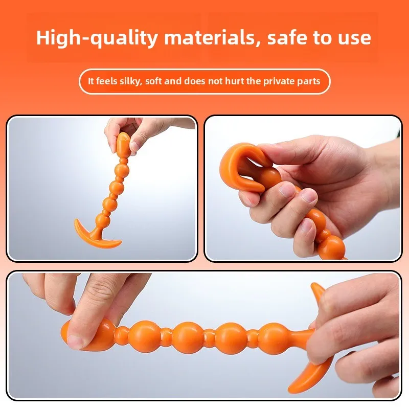 Vibromasseur الشرج سيليكون Souple صب أرض الإنسان Et Femmes ، Masseur De Prostate ، Perles Anales ، جويتس Sexuels صب الكبار الجنس لعب