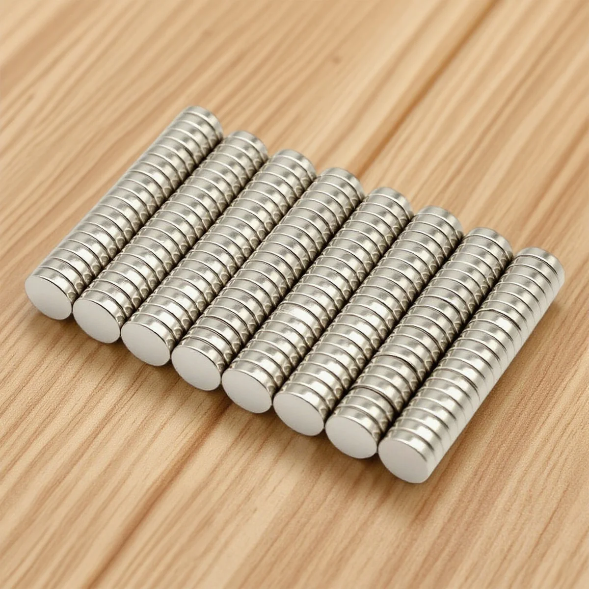 

10x3MM Round Small Craft Magnets for Fridge, Desktop & Kitchen - Lazy Storage, Traceless, No Drilling for Crafters & DIY Fans
