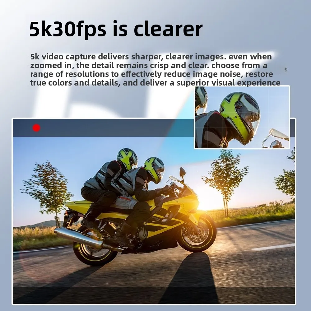 Pocket camera 5K second generation upgrade ultra high definition vlog camera outdoor handheld recorder anti-shake