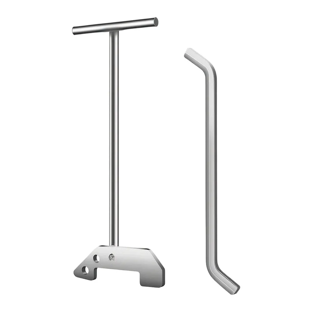 For Clearing Blockages Garbage Disposal Wrench Sink Drain Opener Stainless Steel Construction Compact And Lightweight
