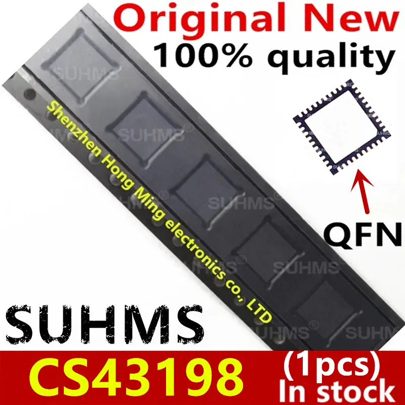 (1ชิ้น) 100% QFN-40 CS43198 CS43198-CNZR ใหม่