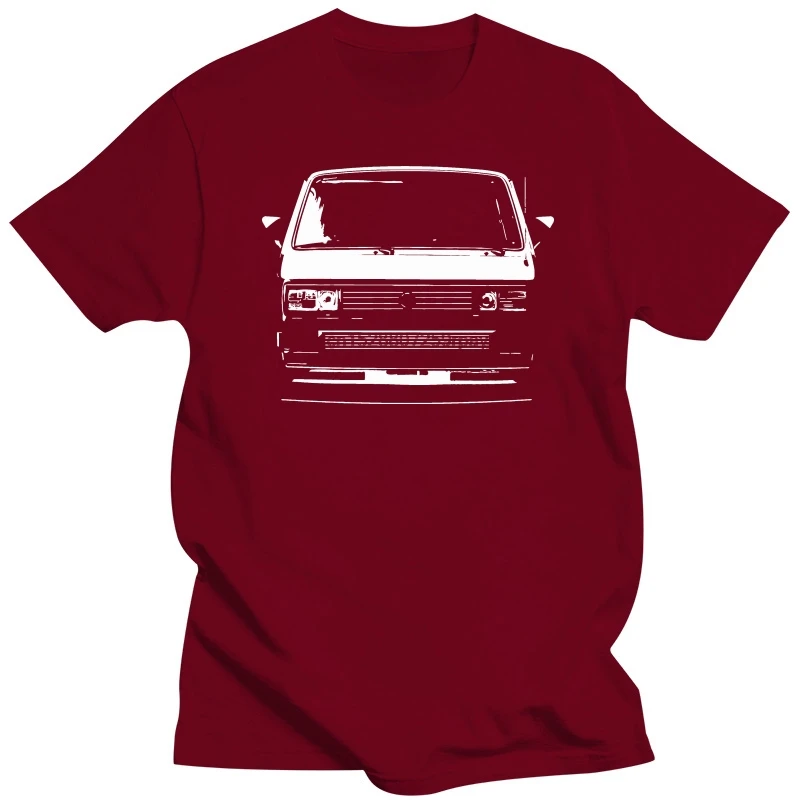 T25 Campervan T Shirt Gift For Him Dad Doka Bus Caravelle Vanagon Wedge