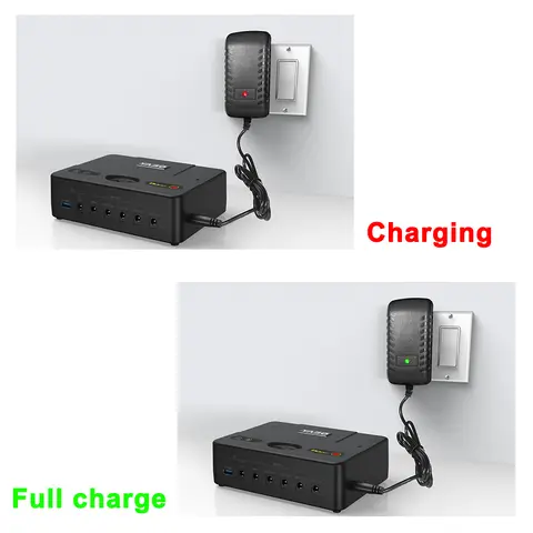 SL3402 Kommunikationsutrustning DC USB Uppladdningsbart litiumbatteri Mini DC UPS Liten DC Avbrottsfri strömförsörjning 10 best sales USB-UPS - №9
