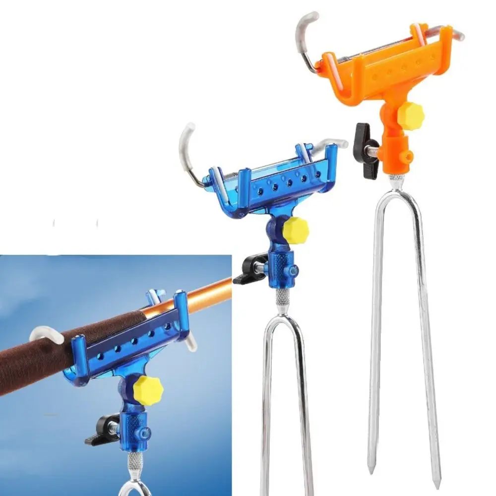 Universal Stainless Steel Support Fishing Rack Self-Locking Turret Bracket Fishing Rod Holder