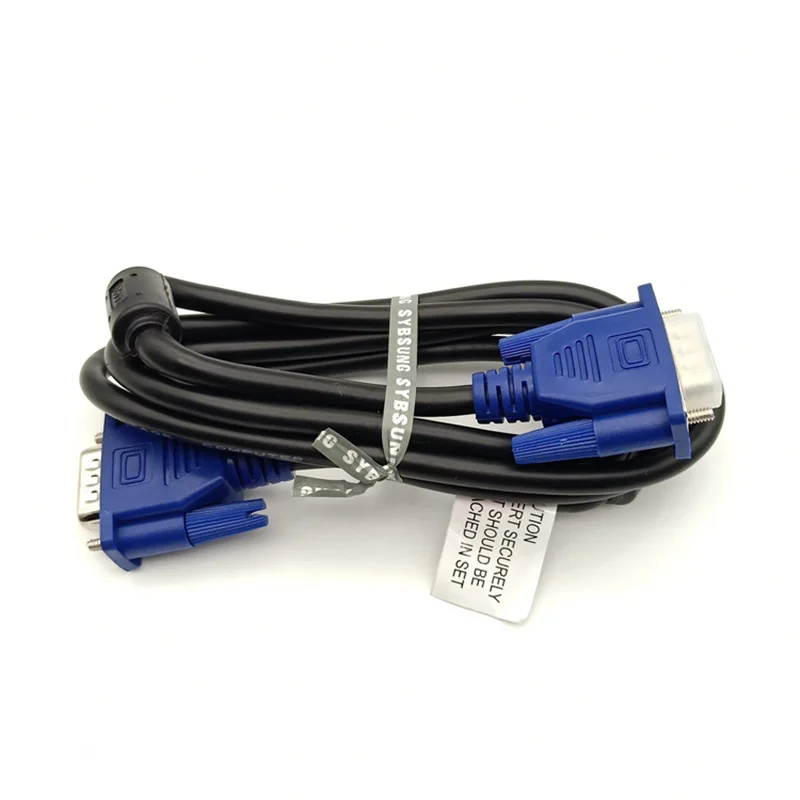 VGA 4 5 Cable Male To Male High Definition Computer Projector Monitor Video Data Cable With Magnetic Ring