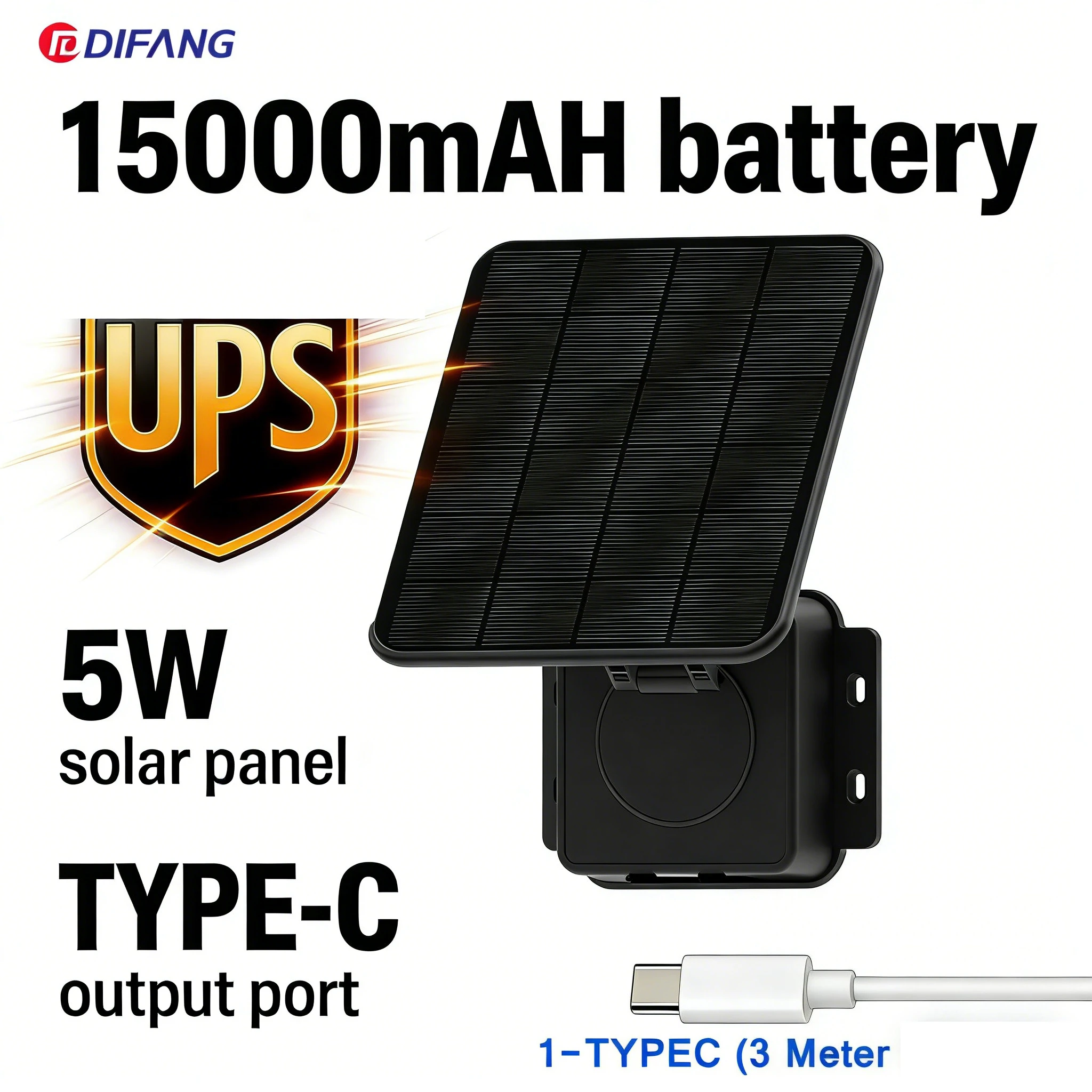 15000Mah Solar Batt…