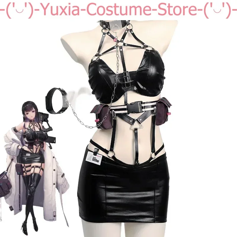 Nikke die Göttin des Sieges Mihara Cosplay Kostüm Frauen sexy Party Anzug Mantel Dessous Halloween Karneval Uniformen nach Maß