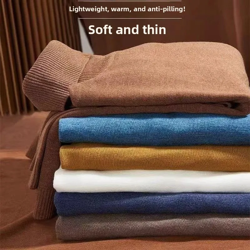 

Casual Warm Winter Knitwear Autumn Sweater for Men Loose Fit Long Sve round Ne Antistatic Youthful Sle Casual Knitted ...