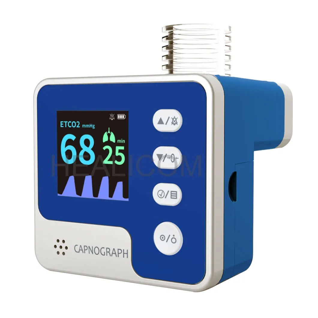 Factory Price Pulmonary Function & Circulation Assessment Over-Limit Alarms Portable CO2
