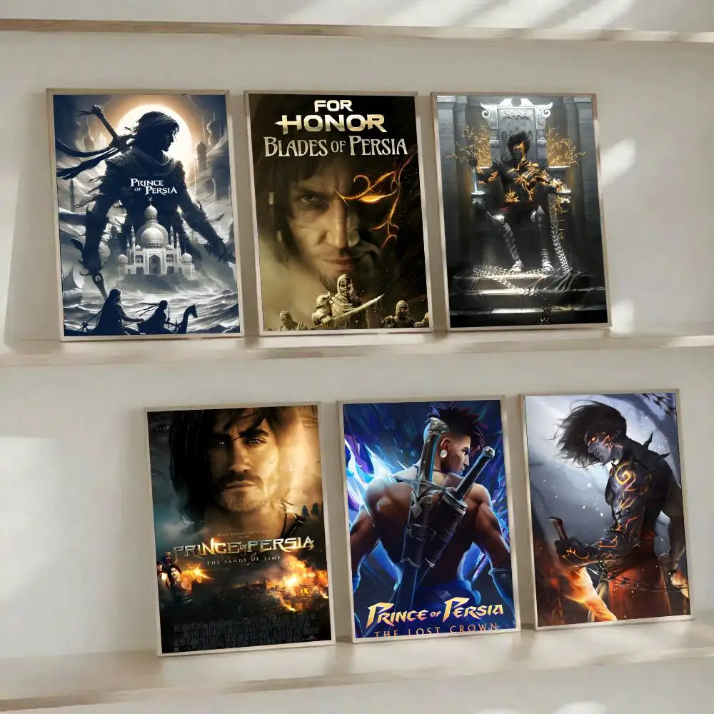 Póster clásico de AVG Reto Game P-Prince of Persia, regalo con impresiones, decoración para el hogar, dormitorio, sala de estar, promoción y exhibición