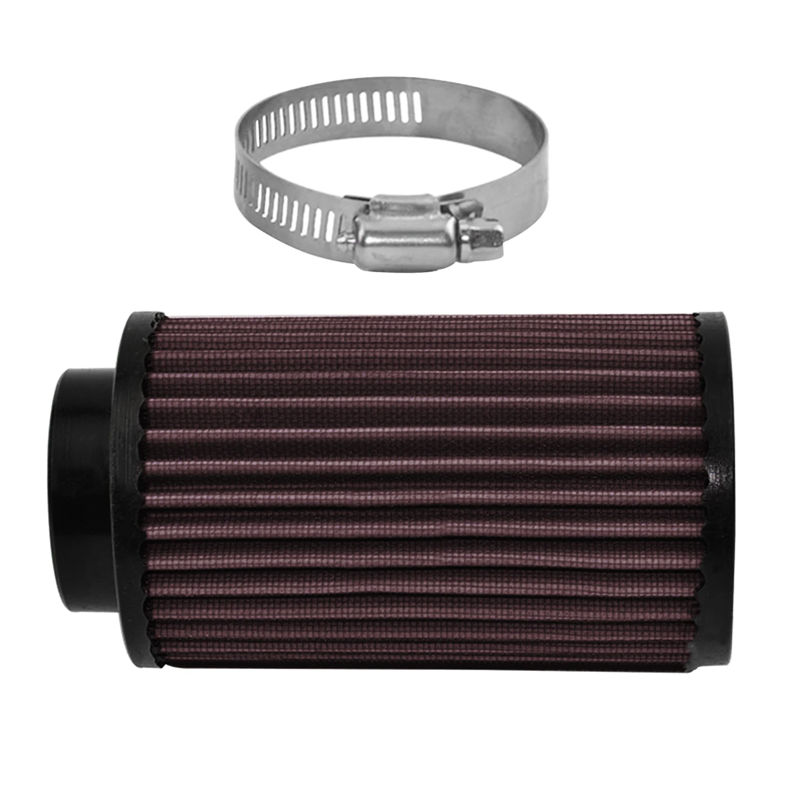 2Pcs Air Filters Cleaners for Yamaha YFZ350 Banshee YFZ 350 ATV Dirt Bike Motorcycle Accessories Replace RU-0210 Purple-red