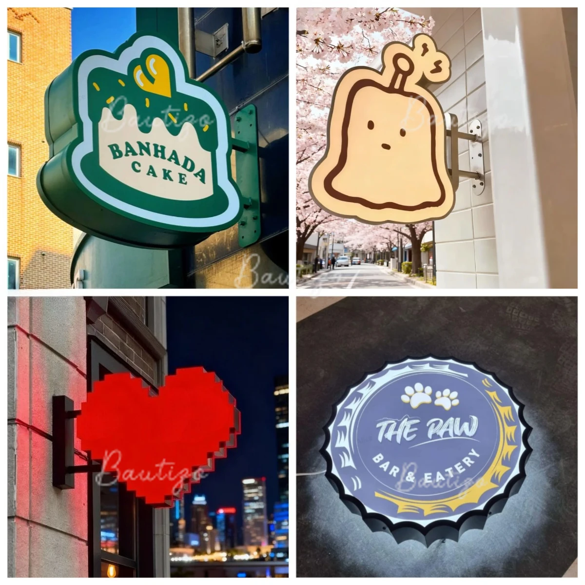 Custom Light Sign Neon Led Luminous Logo Wall Home Acrylic Letters Metal Signs Business Signage Advertising Outdoor Box Letter