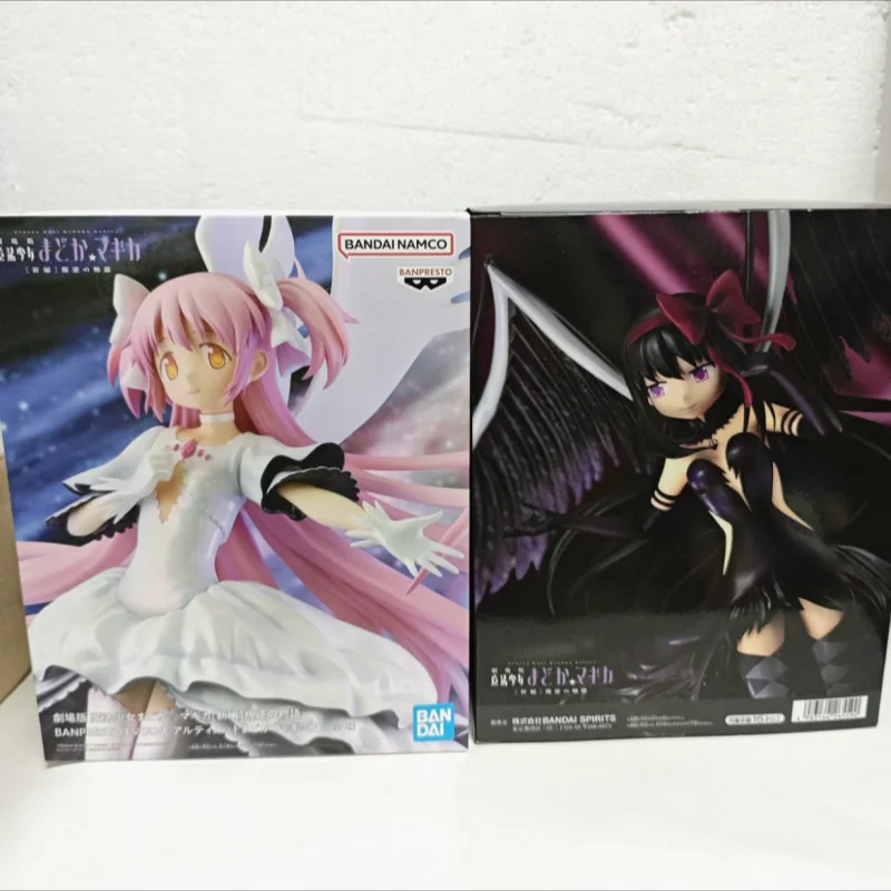 

Bandai Banpresto Akemi Homura Madoka Kaname Фигурка Модель Аниме Evolve Puella Magi Madoka Magica The Rebellion Toys