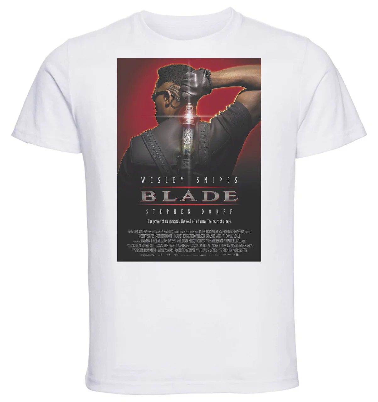 

T-shirt Unisex - White - Playbill Film - Blade